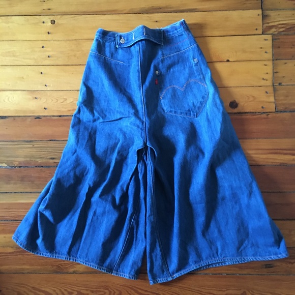 Rare 1990's Levis Jeans Red Collection Split Skirt Y2K - Picture 5 of 14